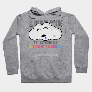 When it rains, it snores! Hoodie